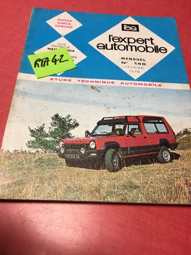 Matra simca rancho revue - matra,